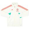Adidas Manchester United 2023-24 Player Edition Breathable Comfortable Retro Sports Jacket Unisex Jackets Off-White IA7267