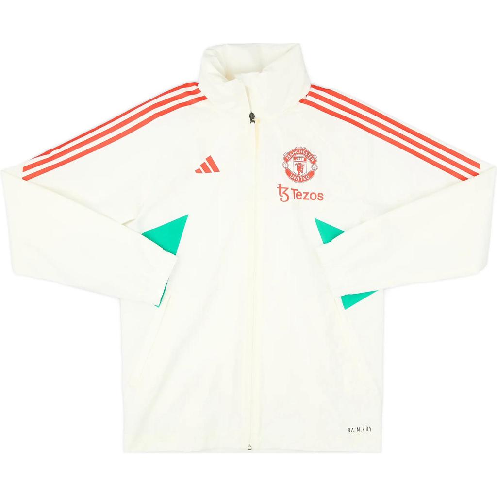 adidas Куртки и Пальто Манчестер Юнайтед Унисекс Кремовый IA7267