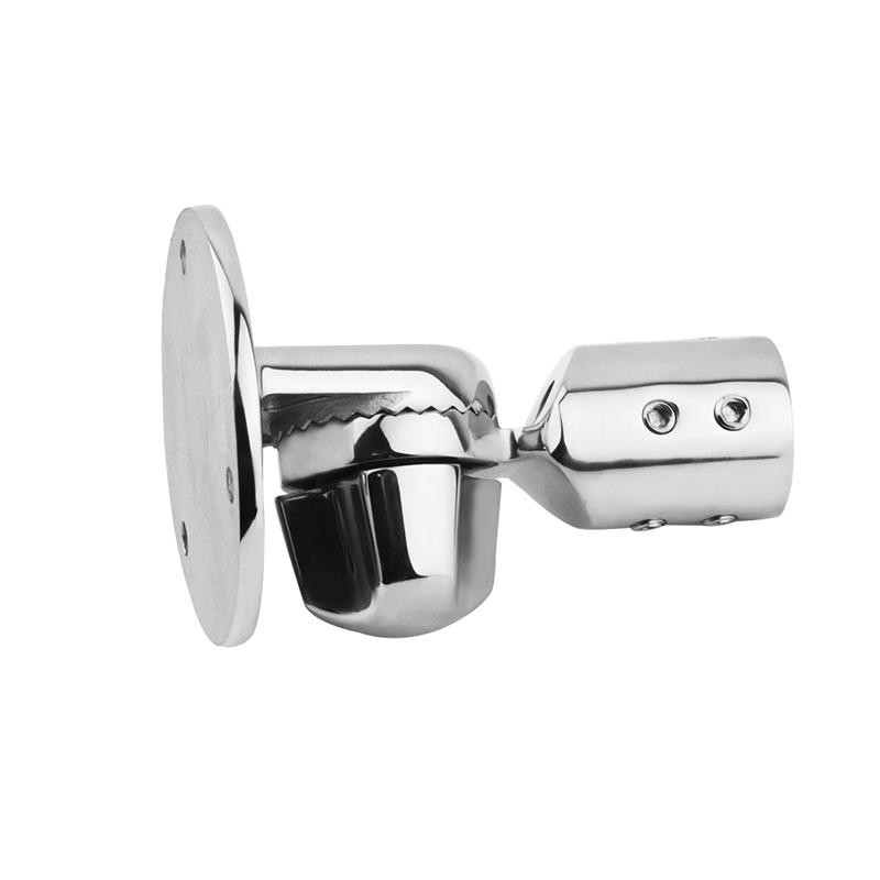 Marine Adjustable 316 Stainless Steel Boats Radio Antenna Ratchet Deck Base For Kayak Canoe Fashing Boat Rafting Accessories