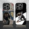 Чехол для телефона Себастьян Баки Барнс Для iPhone 16,15,14,13,12,11,Pro,Max,Plus,Mini,SE Черный Конфетный Матовый Ударопрочный Чехол