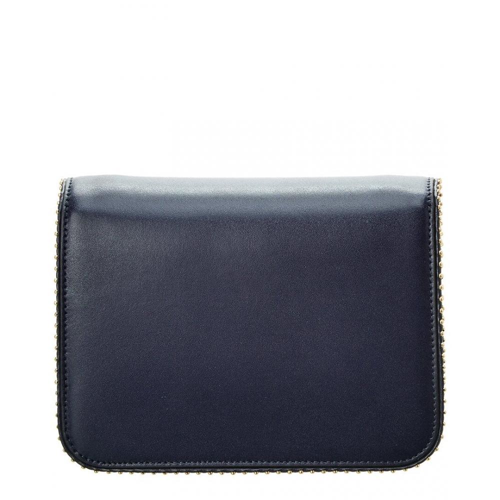 Salvatore Ferragamo Ferragamo Vara Bow Leather Crossbody Brown