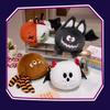 Adorable Halloween Pumpkin Plush Toy Spider And Bat Soft Doll For Kids And Collectors