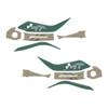 New 800MT 2023 Motorcycle Tank Pad Protection Sticker for CFMoto 800MT Explore 800MT Limited Edition 3D Epoxy Resin Sticker Kit