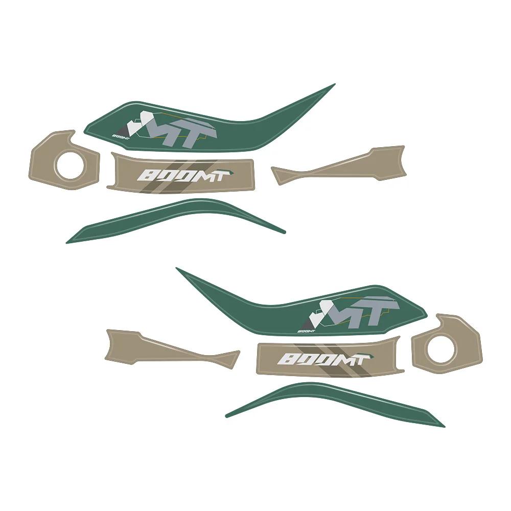 New 800MT 2023 Motorcycle Tank Pad Protection Sticker for CFMoto 800MT Explore 800MT Limited Edition 3D Epoxy Resin Sticker Kit