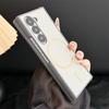 Non-Slip Lattice For Magsafe Magnetic Phone Case for Samsung Z Fold 7 6 5 zfold 4 3 Wireless Charging Protective Cover