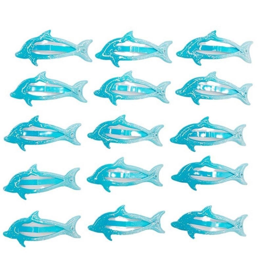 1 пара боковых заколок для волос, головной убор в виде дельфина для повседневного ношения, заколки для волос, аксессуар для волос в виде шпильки