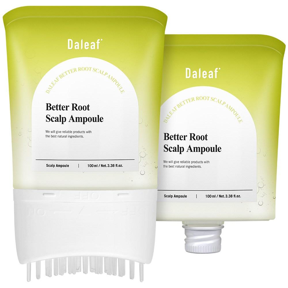 Dalif Better Root Hair Loss Brush Scalp Ampoule 100ml + Refill 100ml Set (1 Set), 1 set