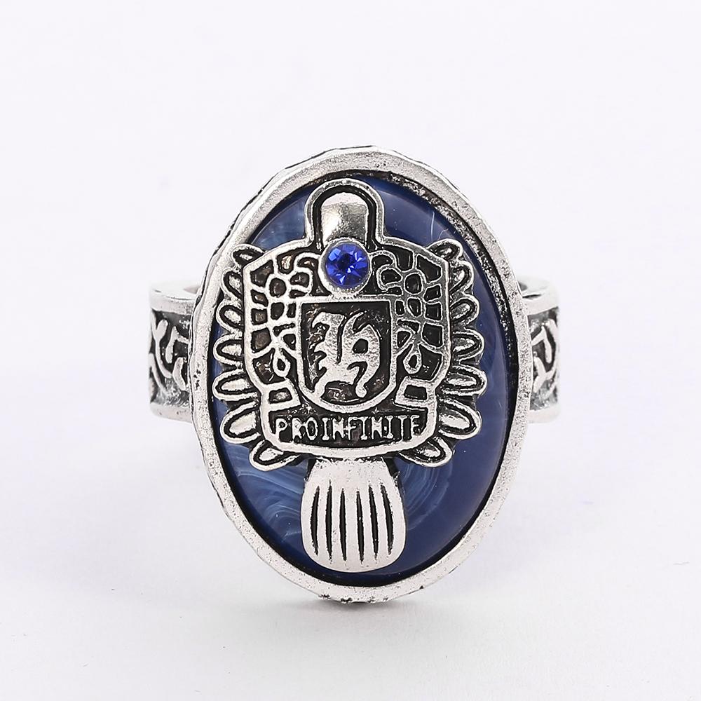 Дневники вампира Кольцо А-Я 26 Букв Для Женщин и Мужчин Алфавитные Инициалы Готическая Бижутерия Сальваторе Дэймон Возрожденный Кольцо Дневного Света