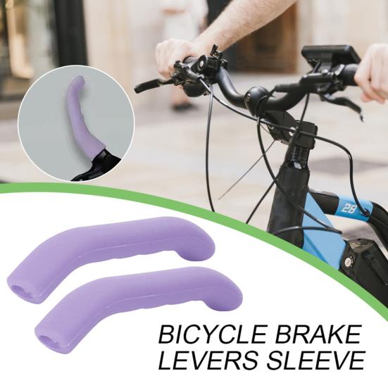 Yousheng 2 пары велосипедных тормозных рычагов, рукава, простая установка, универсальные противоскользящие защитные чехлы для тормозных ручек, аксессуары