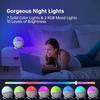 Sunrise Light Alarm Clock Wake Up Light Alarm Clock Snooze 7 Ringtones Sleep Aid 9 Colors Night Light Bedside Table Led Watch