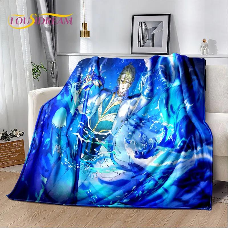 Record of Ragnarok Anime Cartoon Soft Plush Blanket,Flannel Blanket Throw Blanket for Living Room Bedroom Bed Sofa Picnic Cover