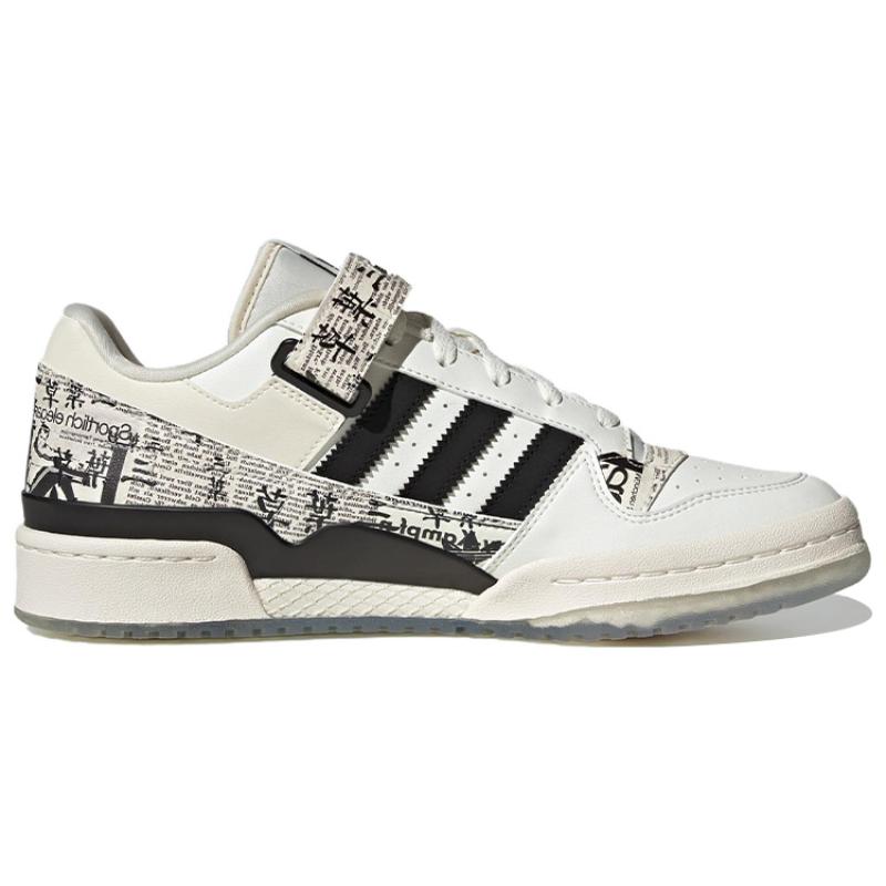 adidas Кроссовки Originals Forum Low 'Black White' IG2998