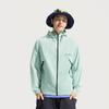 Li Ning Серия Urban Outdoor Однотонная Толстовка с капюшоном на молнии Свободная Дышащая Защита от УФ-лучей Солнцезащитная куртка Унисекс Куртка Серо-зеленый AFDV461-8