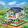 2395PCS Sunshine Villa Mini Creative Street View Model Children's Puzzle Assembly Building Blocks Toy Gift for Friends NO BOX
