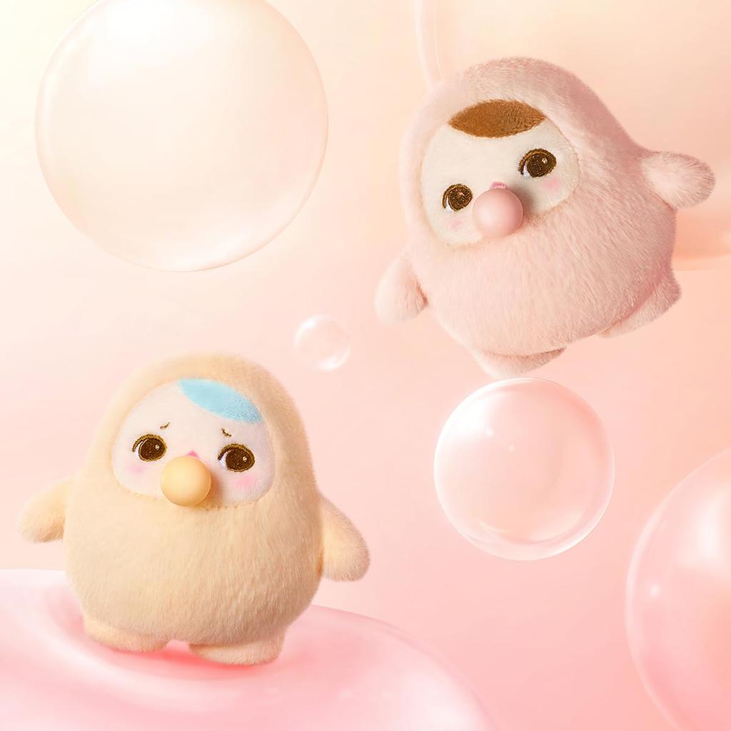 POP MART PUCKY BEANIE BUBBLE UP Series Plush Pendant Pop Mart Gachapon Blind Box Figure Plastic Model Premium Toy PVC Soft Vinyl Original Character