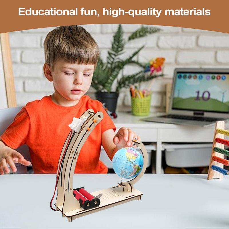 Симулятор чередования дня и ночи на Земле детские научные игрушки DIY STEM технология физика обучение веселые обучающие пособия игрушки