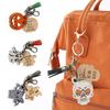 Halloween Keychain Ghost Pumpkin Charm Keychain Bat Skull Keychain Backpack Handbag Charm Boo Basket Stuffer Spooky Gift for Him Her