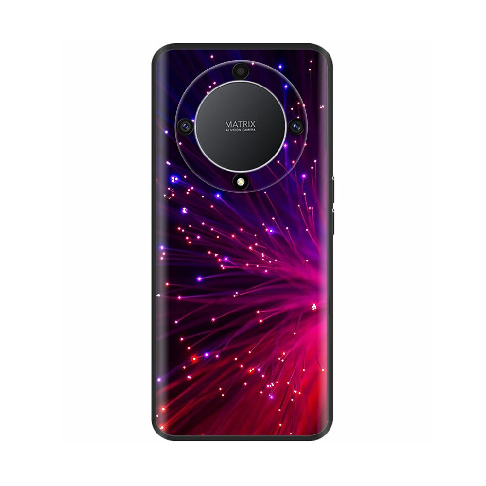Чехол-бампер For Honor X9a 6,67" Красивый Цветок Силиконовый Чехлы Для Huawei Honor X9a HonorX9a Чехлы Для Телефона X 9 a RMO-NX1