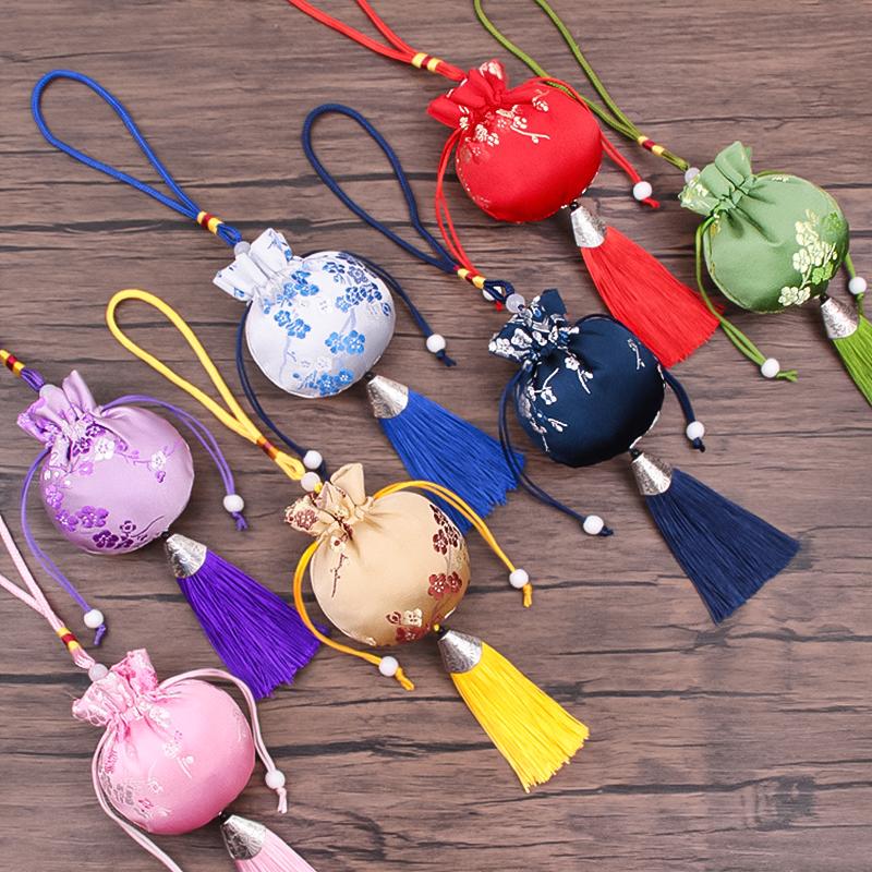1шт ароматический саше пустой саше подвесной орнамент вышивка ручная кладь автомобиль подвеска украшение средство от комаров лаванда