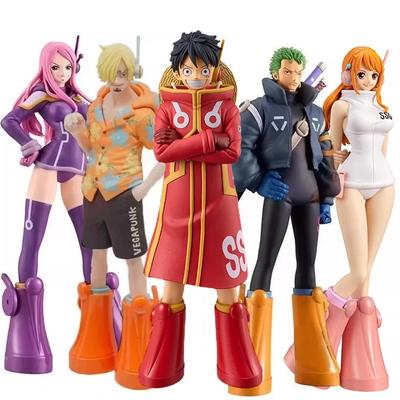 Новая модель Луффи One Piece Остров Эггхед Фигурка Луффи Остров Будущего Стоячая поза Фигурка персонажа ПВХ Настольное украшение