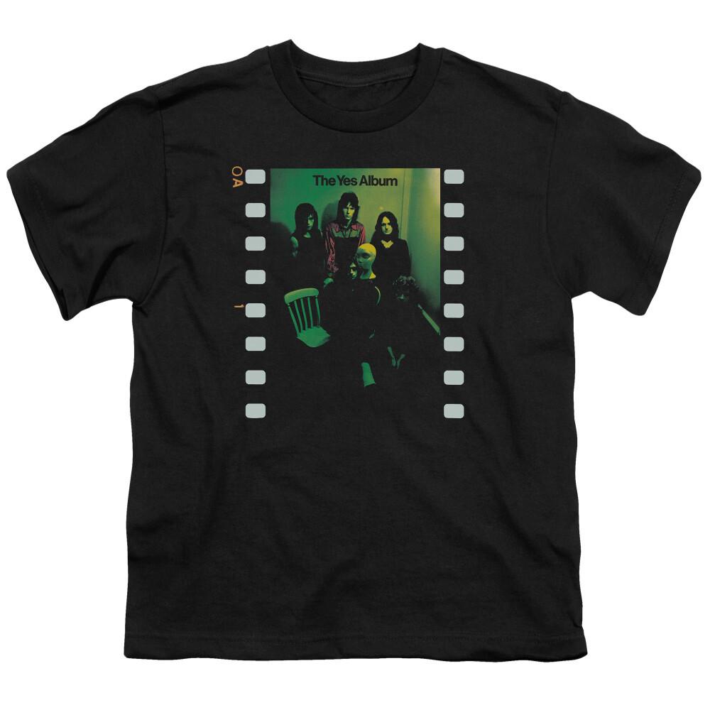 26 Yes Album Kids Youth T Shirt Licensed Prog Rock Band Tee Black Unisex T-Shirt