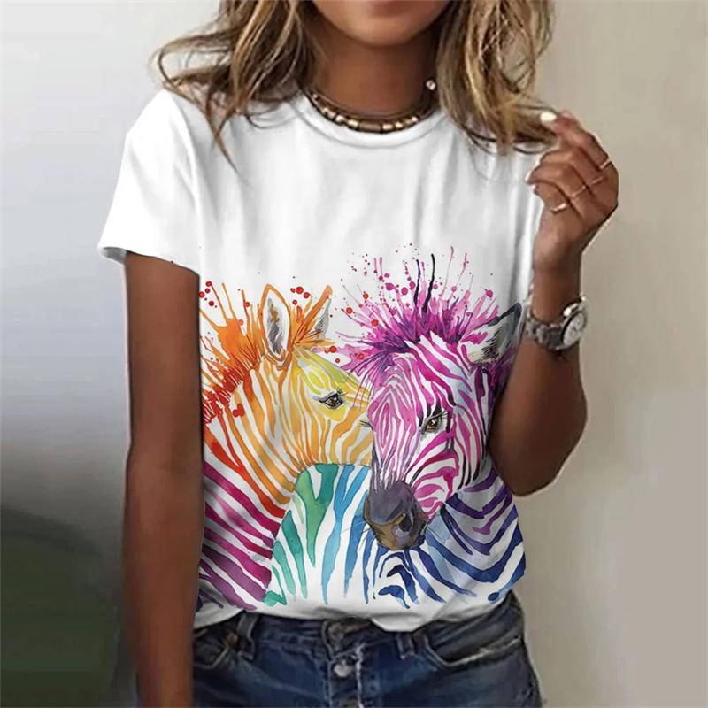 Женские футболки с граффити-артом, модный принт, короткие рукава, футболки с круглым вырезом, женская летняя свободная одежда в стиле Харадзюку