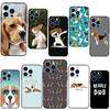Мягкая задняя крышка с собакой Бигль для iPhone 11 12 13 Pro Max 12 Mini XS Max X 6S 8 7 Plus SE 2020 XR