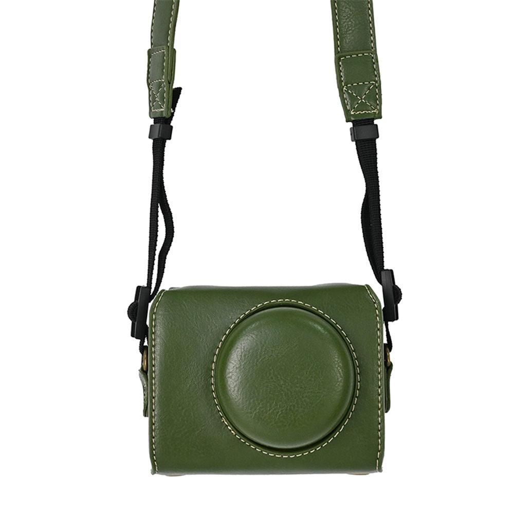 ZV1F Чехол-сумка из ПУ кожи для камеры Sony ZV-1F ZV1F, чехол на весь корпус с ремешком