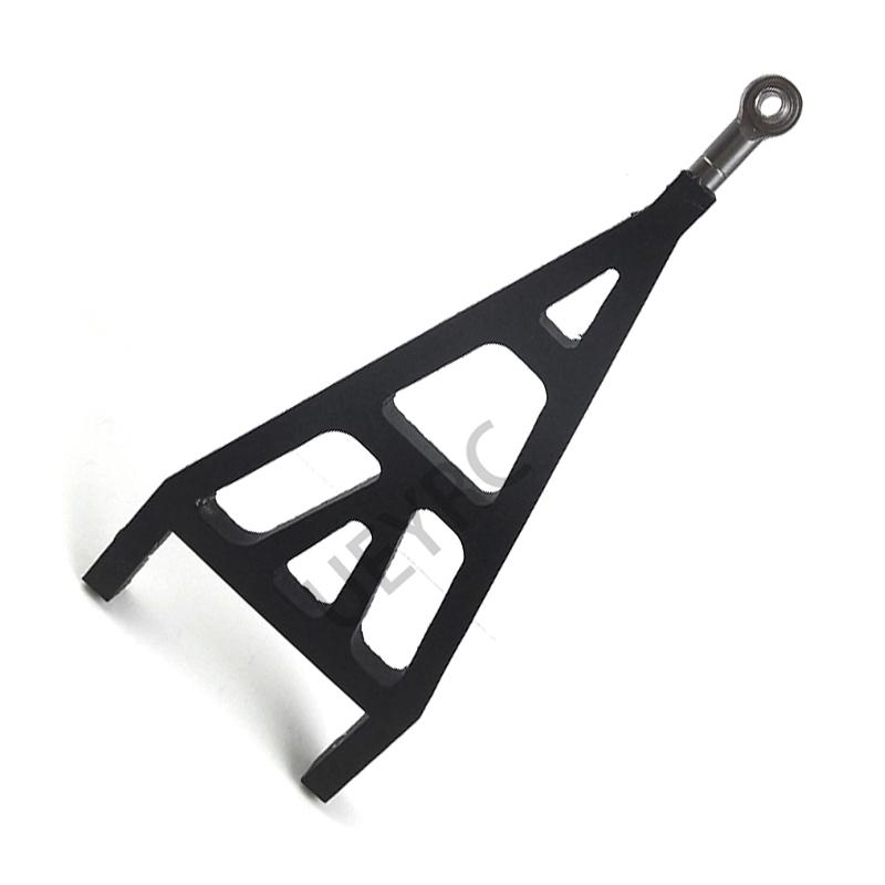 1:14 Scale Metal Trailer Pull Rod Transfer Drag Link Parts for Tamiya RC Truck Tipper SCANIA 770S 56368 VOLVO ACTROS AROCS MAN