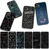 Чехол для Apple iPhone 17 16 11 Pro XS Max XR 6 7 8 Plus 16E SE 2020 Air 5 SE2. Химия, наука, химия, математика, уравнения.
