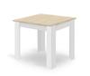 NP Table 80x80 Sonoma Oak + White
