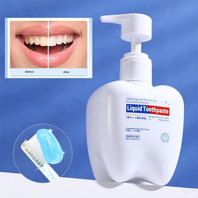 Зубная паста с пробиотиком, отбеливающая, со вкусом мяты, освежающая дыхание, гигиена полости рта, с пробиотиками для ухода за деснами, для покрытия желтых зубов