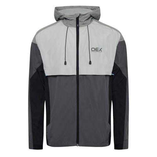 OEX Mens Repel 2.0 Colour Block Waterproof Track Jacket