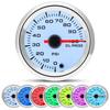 52mm Oil Pressure Gauge Boost Tachometer Voltmeter Air-Fuel Ratio Water Temp Oil Temp EGT Gauge Change 7 Colors Fit for 12V Car