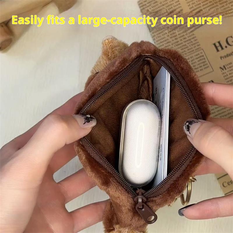 Мультяшный аниме-кошелек Тоторо в виде большого кота, автобуса, плюшевый кошелек для монет, брелок-подвеска, держатель для карт, студенческий кошелек, сумка для хранения, подарок для детей.