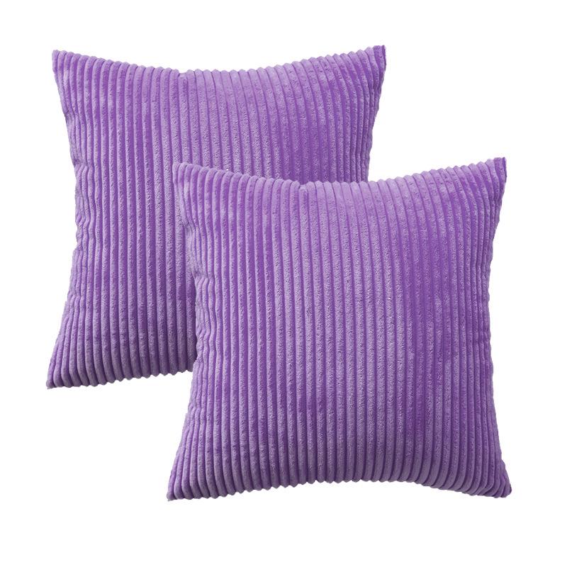 Чехол для подушки Nordic Solid Color Cordour в полоску