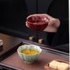 Креативная керамическая чашка для чая в форме лепестка - Идеально подходит для личной дегустации чая по-китайски (Гунфу Ча)