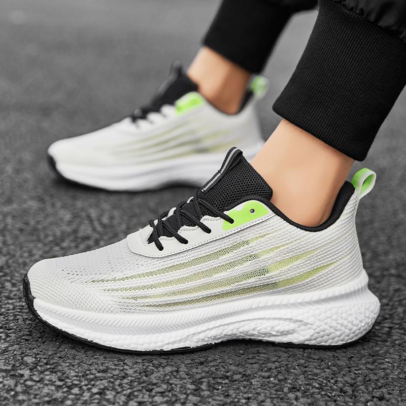 Мужская повседневная обувь, спортивные прогулочные кроссовки, мужские летние спортивные кроссовки, трендовые мужские кроссовки в уличном стиле