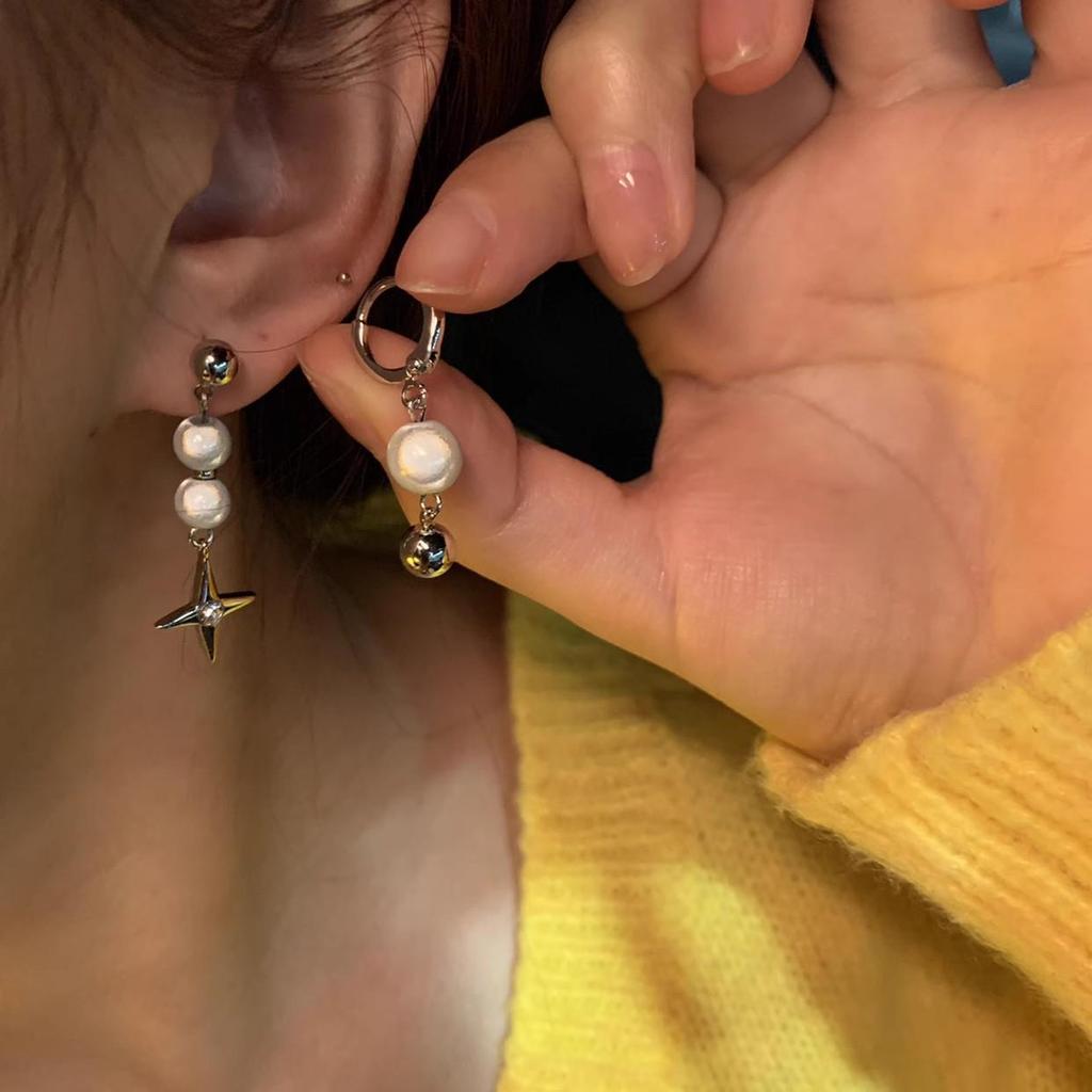 Роскошные европейские и американские серьги-пусеты с бриллиантовой кисточкой для вечеров и вечеринок