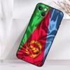 Eritrea Flag Phone Case For iPhone 14 13 12 11 16 15 Pro Max Plus Mini 7 8 X XR XS Max Soft Cover