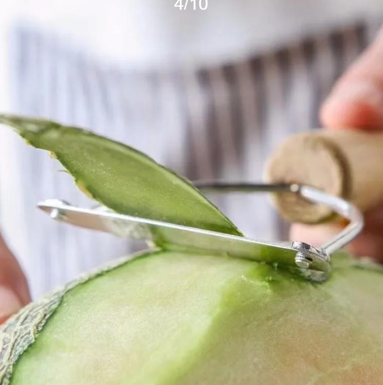 Durable Old-Fashioned Kitchen Peeler for Sweet Potatoes, Winter Melons, Cucumbers, Pumpkins, and More