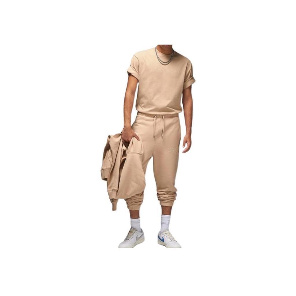 Air Jordan X Union T-Shirt Bio Beige/Coconut Milk Unisex Tops Brown DV7343-296