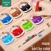 Магнитный лабиринт с шариком: Игрушка для раннего развития для детей 2-6 лет - Улучшает концентрацию и внимание