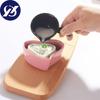 Керамическая чаша для выпечки, форма для торта, жаростойкая духовка, десертная миска, миска для яиц на пару, посуда, 90 мл