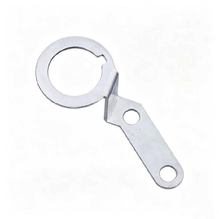 Metal Lock Seat Bracket for CG125 Motorcycle Key Mount Service Support with Two Hole Layout Silver Tone Single Pack Part for Repair Use