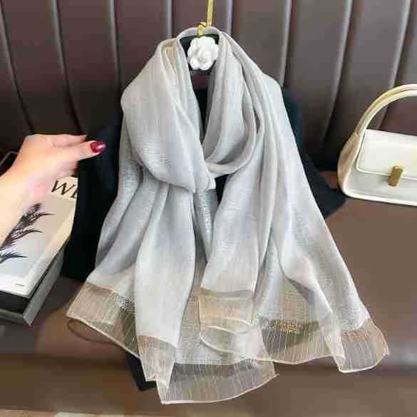 Мода натуральный шелк шерсть шарф женский шейные платки накидки женские платки шарфы пашмина женский хиджаб бандана буфанда сплошной пончо