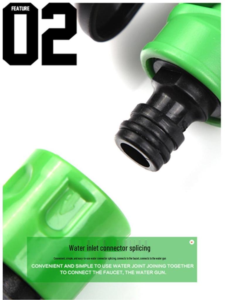 High-Pressure Multifunctional Car Wash & Garden Watering Set with Retractable Hose