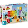 Игрушка LEGO Duplo Город Грузовик с алфавитом, Подарок на день рождения, Образовательные кубики, для Мальчиков и Девочек, Возраст 1,5, 2 и 4 года, Транспортное средство, Миниатюрная машина, Кукла,
