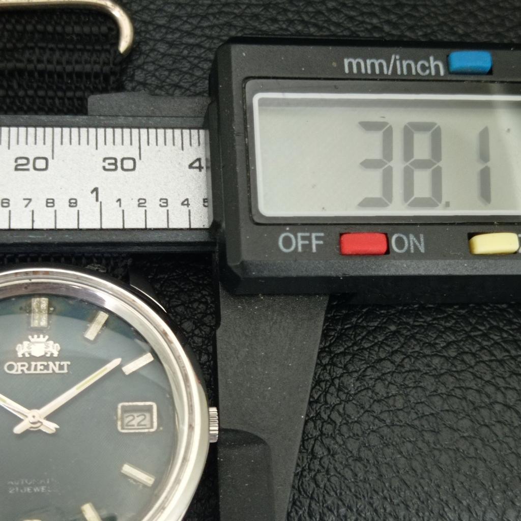РЕДКИЕ ВИНТАЖНЫЕ АВТОМАТИЧЕСКИЕ ЧАСЫ ORIENT 46941 ЯПОНИЯ МУЖСКИЕ ОРИГИНАЛЬНЫЙ ЦИФЕРБЛАТ a704812-1