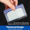 10/20 Pcs Social Security Card Sleeves Transparent Medicare Card Protector Water Resistant Clear PVC Card Holder for ID Debit Credit Card
